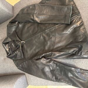 Women Black Leather Jacket